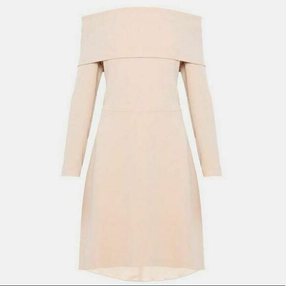 Theory Kensington Off the Shoulder Dress - Picture 1 of 8